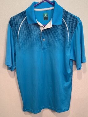 Pro Tour Men’s Aqua Performance Polo Golf Small